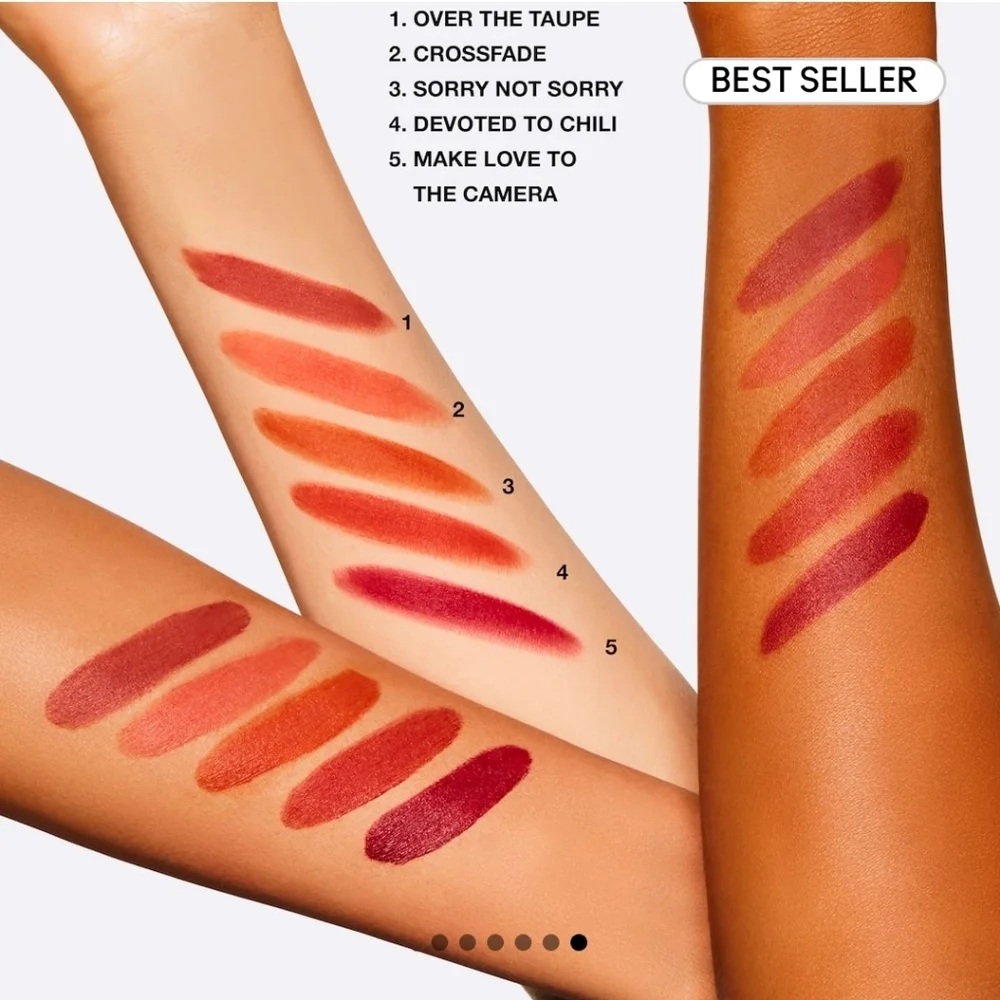 Devoted To Chili Powder Kiss Liquid Lipcolor Brick Red Mac Brand New in Box